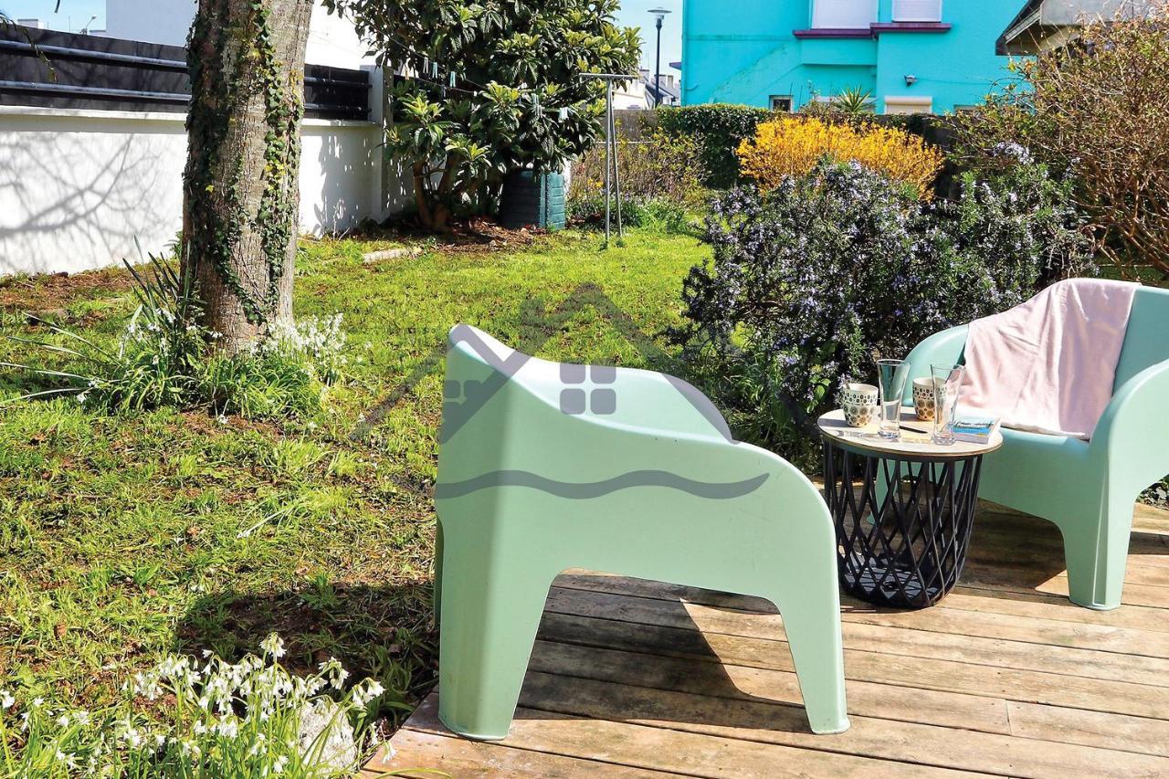 Localise - M33B - Kerbraz, Maison En Duplex Avec Jardin Clos Au Guilvinec - Tout A Pied, Plages, Port, Centre, Commerces, Marche - Wif Inclus - Linge De Lit Inclus Vila Exterior foto