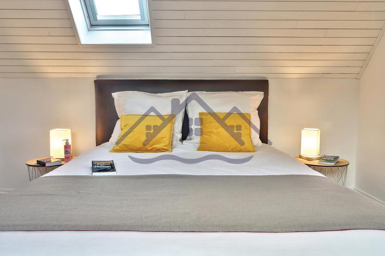 Localise - M33B - Kerbraz, Maison En Duplex Avec Jardin Clos Au Guilvinec - Tout A Pied, Plages, Port, Centre, Commerces, Marche - Wif Inclus - Linge De Lit Inclus Vila Exterior foto