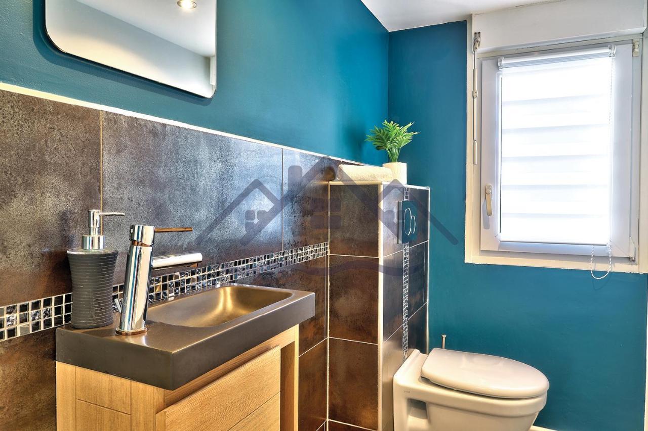 Localise - M33B - Kerbraz, Maison En Duplex Avec Jardin Clos Au Guilvinec - Tout A Pied, Plages, Port, Centre, Commerces, Marche - Wif Inclus - Linge De Lit Inclus Vila Exterior foto
