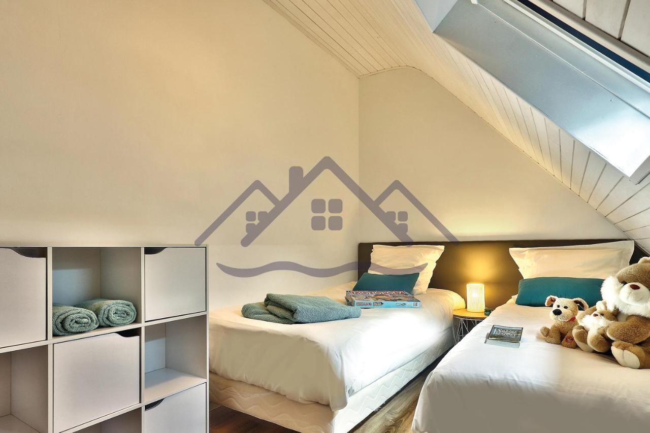 Localise - M33B - Kerbraz, Maison En Duplex Avec Jardin Clos Au Guilvinec - Tout A Pied, Plages, Port, Centre, Commerces, Marche - Wif Inclus - Linge De Lit Inclus Vila Exterior foto