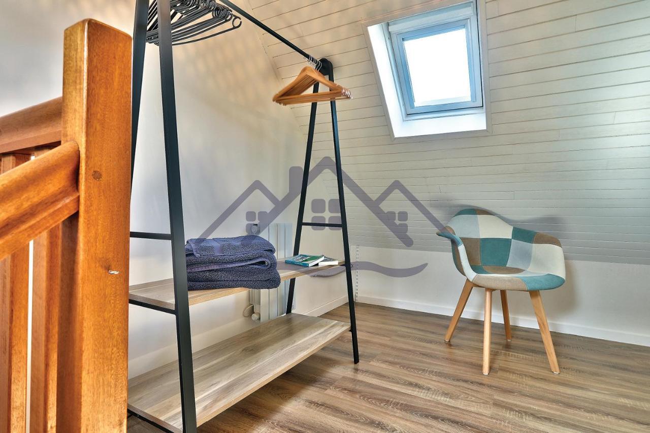 Localise - M33B - Kerbraz, Maison En Duplex Avec Jardin Clos Au Guilvinec - Tout A Pied, Plages, Port, Centre, Commerces, Marche - Wif Inclus - Linge De Lit Inclus Vila Exterior foto