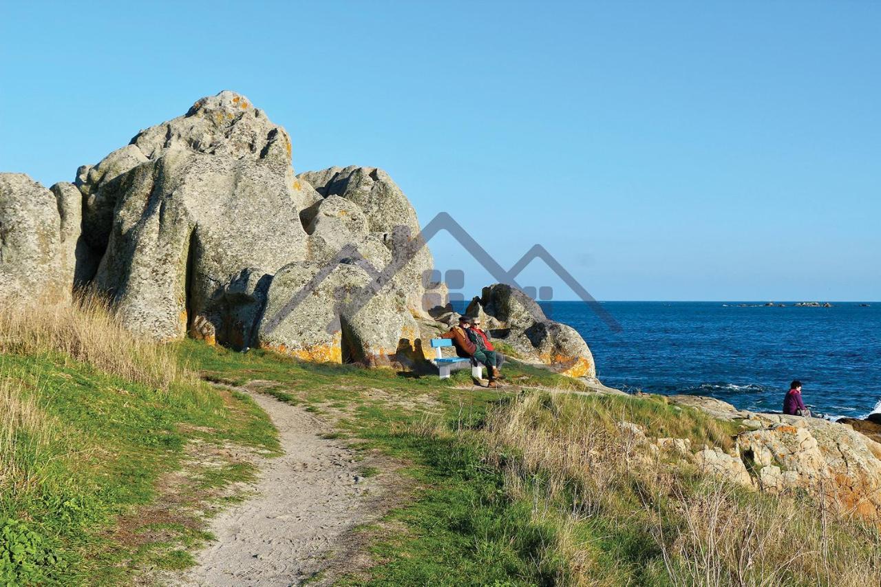 Localise - M33B - Kerbraz, Maison En Duplex Avec Jardin Clos Au Guilvinec - Tout A Pied, Plages, Port, Centre, Commerces, Marche - Wif Inclus - Linge De Lit Inclus Vila Exterior foto