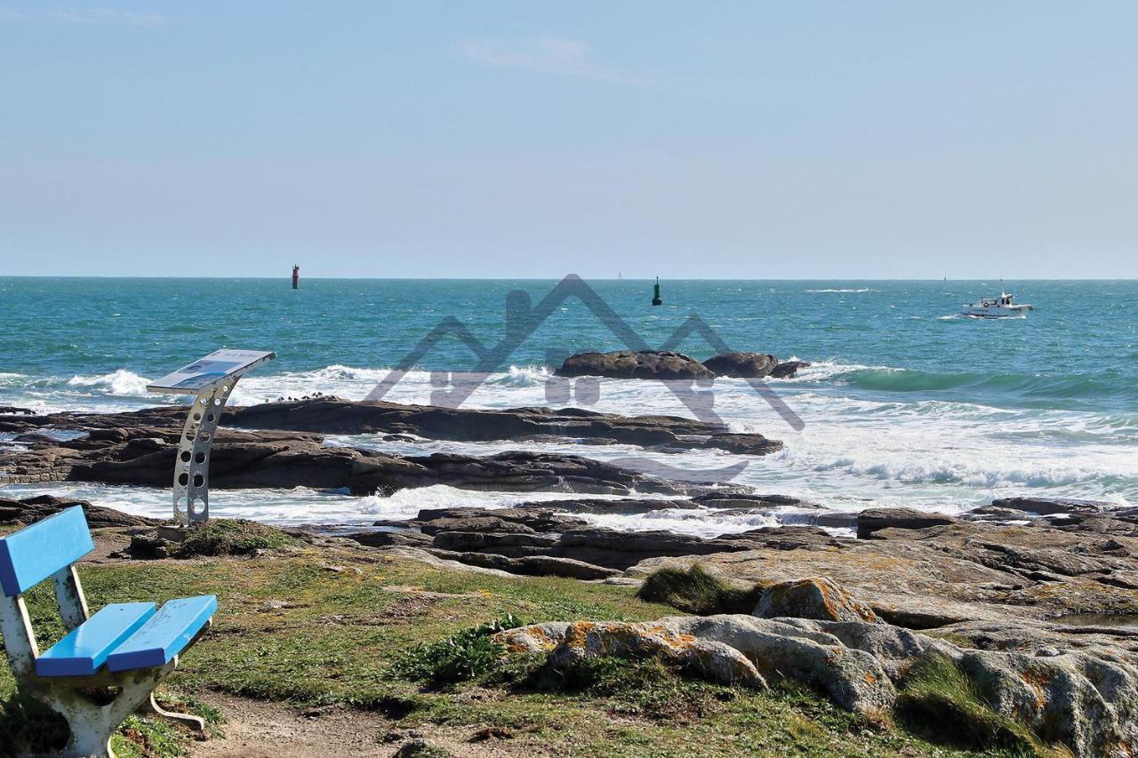 Localise - M33B - Kerbraz, Maison En Duplex Avec Jardin Clos Au Guilvinec - Tout A Pied, Plages, Port, Centre, Commerces, Marche - Wif Inclus - Linge De Lit Inclus Vila Exterior foto